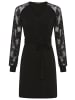 Laura Scott Spitzenkleid in schwarz
