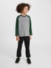 Hummel T-Shirt Hmljr Raglan Kinder in DARK GREEN