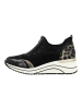 remonte Sneaker in Schwarz Kombi