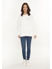 Usha Women Sweatshirt in white