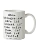 Mr. & Mrs. Panda Tasse Spruch Schlagzeug Konzert mit Spruch in Weiß