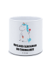Mr. & Mrs. Panda Großer Blumenkübel Einhorn Baby mit Spruch in Weiß