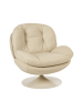Beliani Sessel NOLVIK in Beige - (W) 82 x (H) 82 x (L) 85 cm