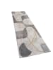 KADIMA DESIGN Teppich Kurzflor Abstrakt Wohnzimmer in Grau