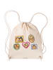 Mr. & Mrs. Panda Stoffrucksack Igel Familie ohne Spruch in Creme