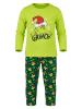 The Grinch The Grinch Schlafanzug Pyjama Set Langarm Oberteil mit Hose in grün