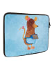 Mr. & Mrs. Panda Laptop Case Maus Kekse ohne Spruch in Eisblau
