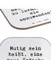 Mr. & Mrs. Panda Tischuntersetzer Spruch Sprachen Lernen und Anw... in Weiß