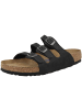 Birkenstock Sandale Florida SFB geöltes Nubukleder Weichbettung normal in schwarz