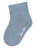 Sterntaler Sneaker-Socken uni, 3er-Pack in helles blau