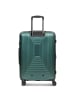 Redolz Essentials 14 4-Rollen Trolley 65 cm mit Dehnfalte in pearl-green metallic