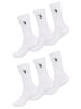 U.S. Polo Assn. Tennissocken USRydr – Herren 6er Pack mit Logo-Stickerei in Weiss-Navy