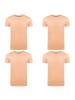 riverso  T-Shirt RIVAaron O-Neck 4er Pack in Orange