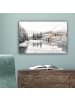 MuchoWow Leinwand bilder Gefrorener Fluss (BxH)