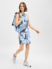 MARC CAIN SPORTS  Kleid in blau weiß - 0001