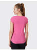 Venice Beach V-Neck Shirt VB Alisja in virtual pink