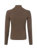 Marie Lund Strickpullover in taupe - 0001