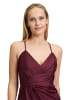 Vera Mont Abendkleid mit Raffung in Deep Dahlia