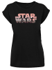F4NT4STIC T-Shirt Star Wars Tatooine Logo in schwarz