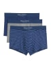 Marc O'Polo Retro Pants Trunk Essentials in iris ink/grey mel/blue stripe