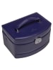 Windrose Merino Moda Schmuckkasten 22 cm in dunkelblau