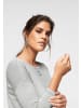 Laura Scott Longpullover in hellgrau-melange (
