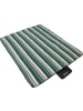 Normani Outdoor Sports Outdoor-Campingdecke, 140 cm x 180 cm Tundra in Grün gestreift