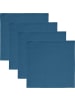 REDBEST Serviette 4er-Pack Tulsa in blau