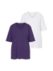 Ulla Popken Shirt in tiefes violett