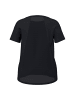 Ulla Popken Shirt in schwarz
