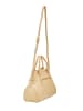 Usha Damen Handtasche in Dunkelbeige