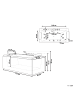 Beliani Whirlpool Badewannen MONTEGO in Schwarz/Silber - (W) 83 x (H) 86 x (L) 172 cm