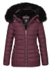 Navahoo Winterjacke B900 in Weinrot