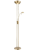 Globo lighting Deckenfluter "LEONAS" in gold