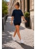 Reichstadt Reichstadt Regular Fit T-Shirt Damen Shoulder Drop 25RSW071 Dark Blue XXL