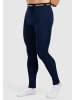 SMILODOX Kompressionshose Zeyn in Marineblau