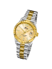 Lotus Chronograph-Armbanduhr Lotus Classic silber, gold mittel (ca. 32,5mm)