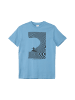 s.Oliver T-Shirt kurzarm in Blau