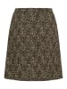 Kaffe Rock KAsasha Regular fit in Brown Leopard Print