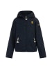Schmuddelwedda Jungen Strickfleecejacke in Marine Melange