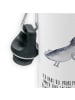 Mr. & Mrs. Panda Wasserflasche Axolotl Schwimmen mit Spruch in Weiß