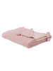 Beliani Kuscheldecke SAMUR in Rosa - (W) 200 x (H) 2 x (L) 220 cm