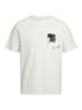 Jack & Jones T-Shirt JORTULUM POCKET in Weiß