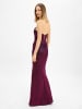 Unique Kleid in bordeaux blau - 0002