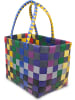 normani Einkaufskorb Einkaufstasche aus Kunststoff in Rainbow