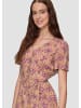 QS Kleid in 83A0_hellbraun