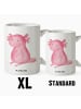 Mr. & Mrs. Panda XL Tasse Axolotl Niedlich ohne Spruch in Weiß