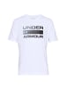 Under Armour T-Shirt 'Team Issue Wordmark' in weiß