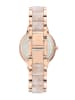 Anne Klein Quarzuhr Trend in weiß perlmutt / rosegold