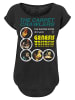 F4NT4STIC Long Cut T-Shirt Long Cut T-Shirt 'Genesis The Carpet Crawlers' in schwarz